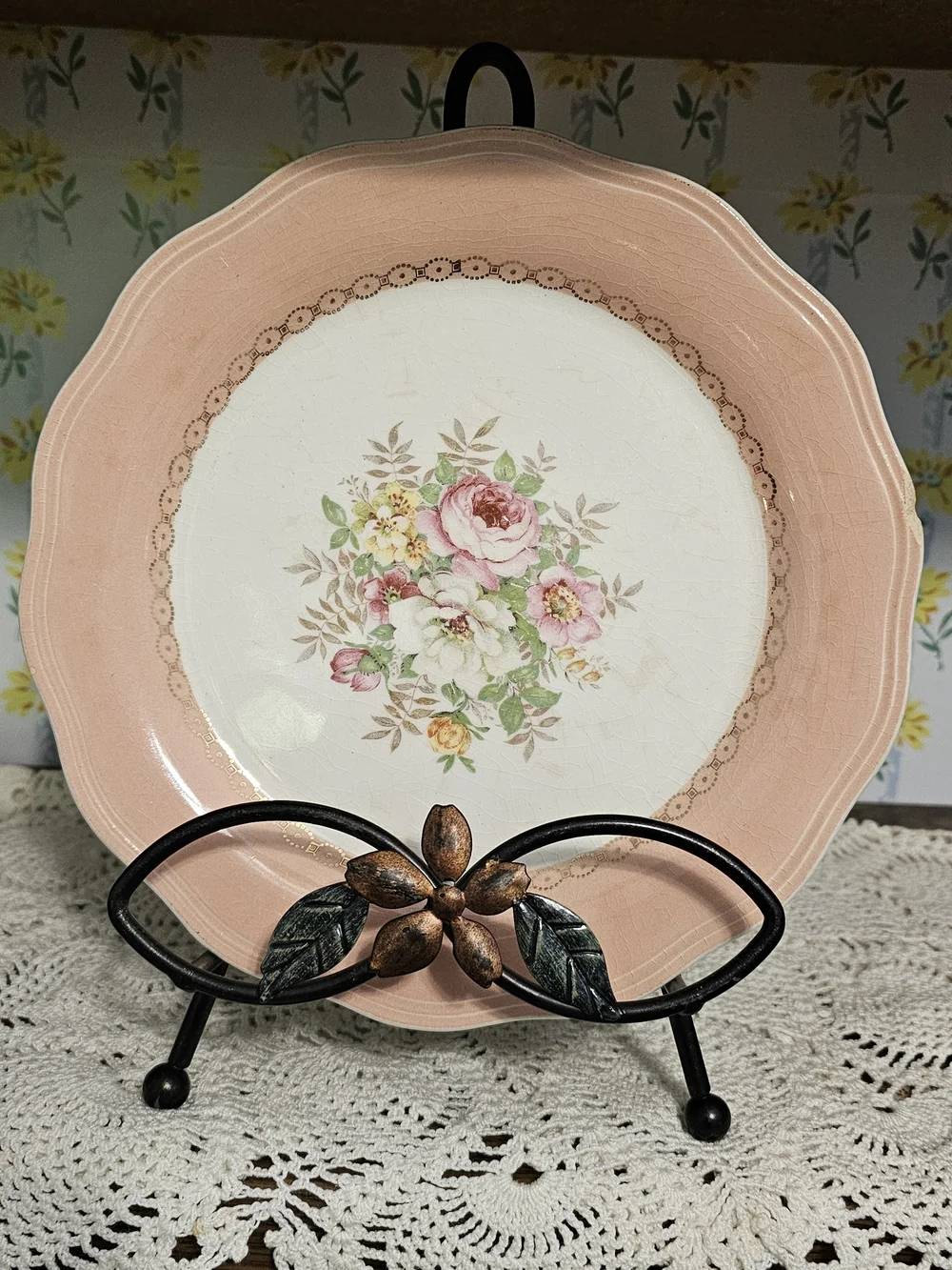 Set Of 2 French Saxon China 